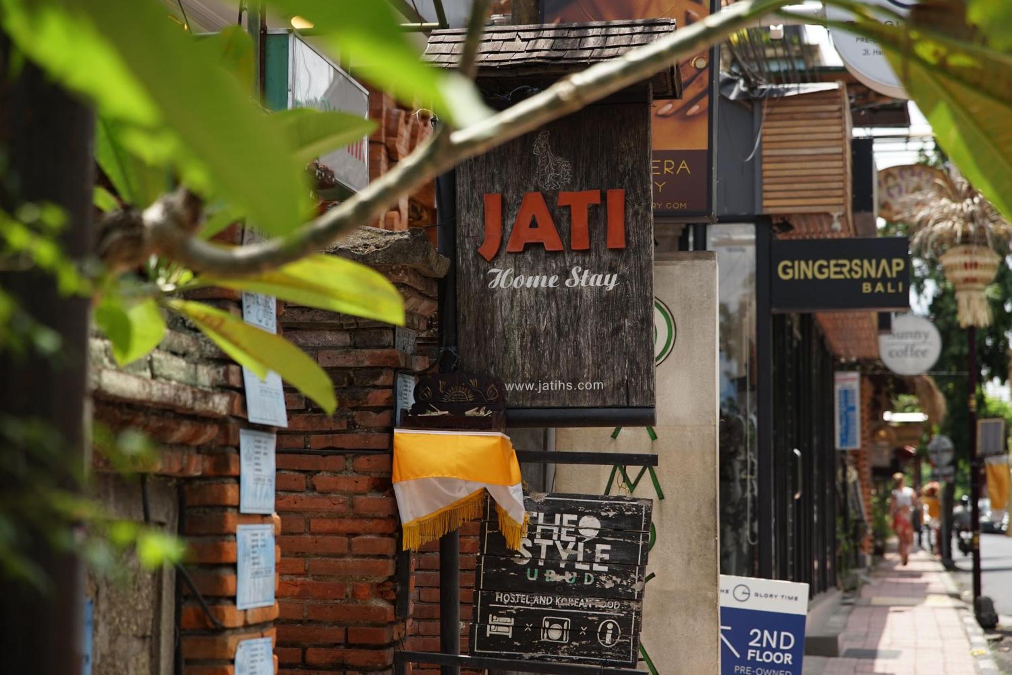 Jati Home Stay Убуд Экстерьер фото